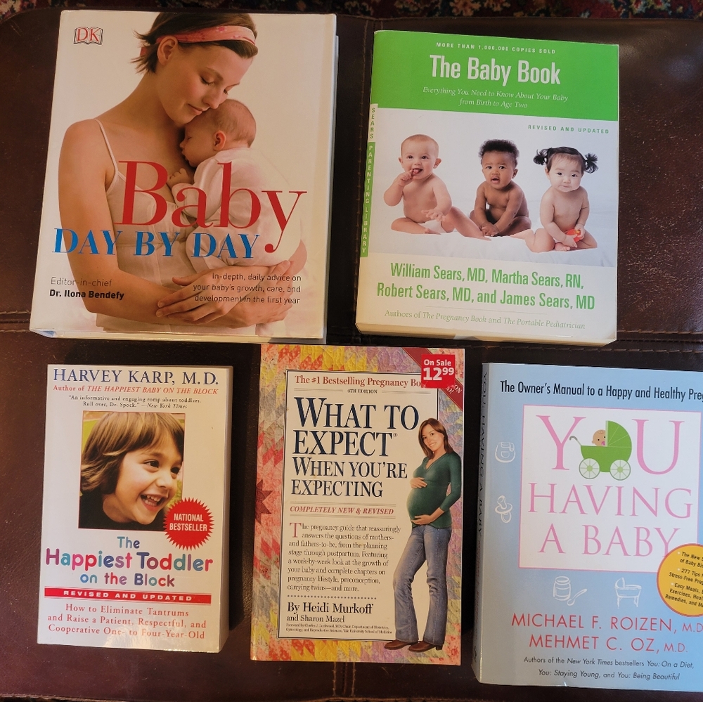 Pregnancy/baby/parenting books